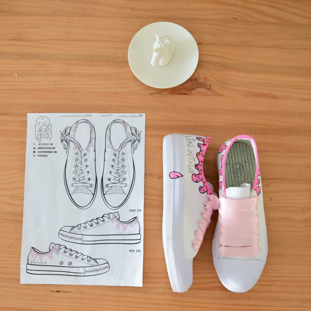 נעליים בעיצוב אישי נעלי דונאטס
